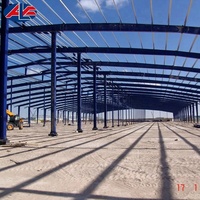 Taller y Almacén de Estructura de Acero Prefabricada, Nave Industrial de Gran Envergadura con Estructura de Acero Prefabricada