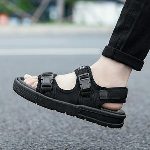 Spiaggia all'aperto estate moda uomo in pelle morbida <span class=keywords><strong>sandali</strong></span> uomo <span class=keywords><strong>comodi</strong></span> Sport all'aria aperta spiaggia passeggiate Cool scarpe firmate - Product Image 6