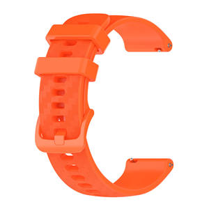 Inteligente Universal de fibra de carbono correa de silicona de un solo Color para Garmin para Samsung para <span class=keywords><strong>Sony</strong></span> Boneng Hua Mi Hua Wei relojes inteligentes - Product Image 5