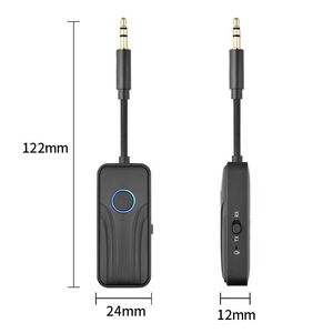 Adaptateur <span class=keywords><strong>Bluetooth</strong></span> portable BT200 Mini avec prise auxiliaire, prend en charge la connexion de deux casques, émetteur-récepteur audio sans fil - Product Image 4