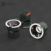 Nouveau type de downlight LED carré réglable Xxxmco IP65 en promotion avec découpe de 180 mm
