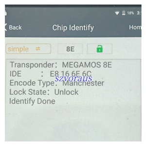 Clé transpondeur sans logo avec puce 8E de rechange, lame <span class=keywords><strong>HD113</strong></span> HON66 compatible avec Honda - Product Image 3