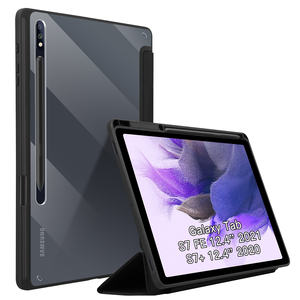 Popolare proteggi la Cover morbida con portapenne per <span class=keywords><strong>Samsung</strong></span> Galaxy <span class=keywords><strong>Tab</strong></span> <span class=keywords><strong>S7</strong></span> <span class=keywords><strong>Fe</strong></span> 12.4 custodia per <span class=keywords><strong>Tablet</strong></span> - Product Image 1