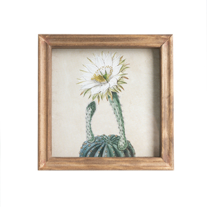 Cadre Photo Cactus en bois massif, Simple et créatif, avec Cactus, décoration pour la maison, création de bureau - Product Image 6