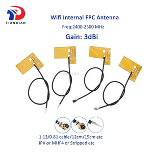 Tăng cao máy tính xách tay nội bộ 2.4GHz <span class=keywords><strong>Wifi</strong></span> linh hoạt PCB trên không <span class=keywords><strong>3dBi</strong></span> <span class=keywords><strong>ZigBee</strong></span> <span class=keywords><strong>2.4G</strong></span> <span class=keywords><strong>WIFI</strong></span> FPC ufl <span class=keywords><strong>Antenna</strong></span> - Product Image 5