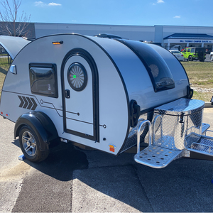 EcoCampor personalizado todoterreno lágrima <span class=keywords><strong>Camper</strong></span> remolque con cocina deslizante - Product Image 1