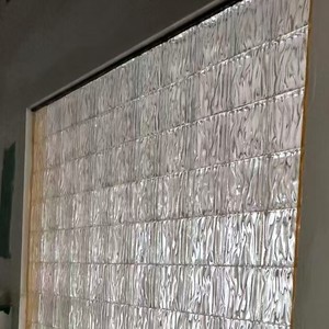 Gợn sóng tinh thể thủy tinh khối vuông dòng chảy chất lỏng kết cấu phân vùng Tường Thanh phòng tắm phòng khách IND/Ngoài trời đổi mới - Product Image 5
