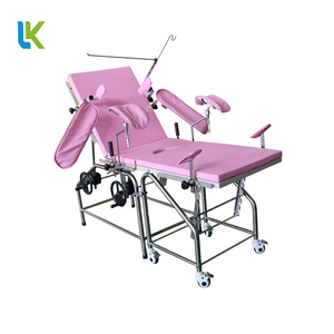 เตียงตรวจภายในสตรีไฟฟ้า สแตนเลส รุ่น LK-Q1 แบบพับได้ สีชมพู ได้รับการรับรองมาตรฐาน CE ระดับอุปกรณ์การแพทย์คลาส 1 - Product Image 6