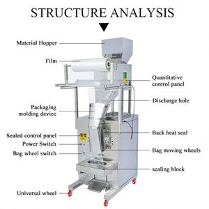Snacks Chips Packaging <b>Machine</b> Sealing <b>Machine</b> Toffee <b>Candy</b> Raisin Tortilla Chip Packaging <b>Machine</b> - Product Image 3