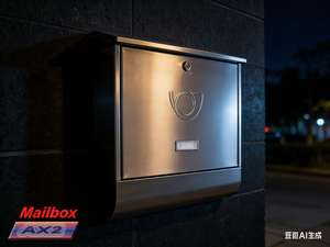 Boîte <span class=keywords><strong>aux</strong></span> <span class=keywords><strong>lettres</strong></span> murale verrouillable grande capacité, sécurisée, étanche, verticale, pour extérieur avec clés - Product Image 2