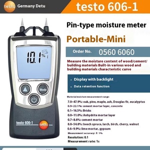 Detector de Humedad para Madera bibo Testo 606-1 606-2, Medidor de Humedad para Materiales de Construcción, Garantía de 1 Año - Product Image 5