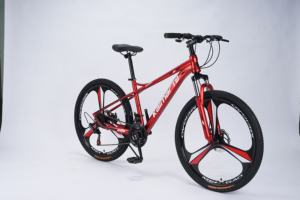 Fourche avant en acier à haute teneur en carbone 26 pouces à suspension complète vtt Cycle 21 vitesses en acier système de frein à disque de vélo de vélo pour l'aventure - Product Image 3