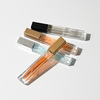 Botol Parfum Isi Ulang 10ml Desain Baru Warna-warni, Botol Kaca Mini Sekrup 10 ml untuk Perjalanan, Tersedia