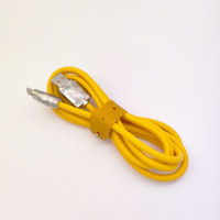 Faisceau de câbles professionnel usine fabrication faisceau de câbles jaune USB 3.1 type-c ligne de données de charge de téléphone intelligent Mobile