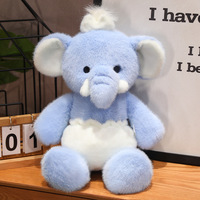 Cadeau de fête brun en peluche renard chien éléphant en peluche ours en peluche oreillers personnalisés