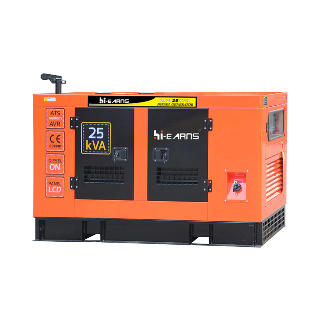 24KW 30KVA Electric Power Generator Silent 50HZ 220V One Phase Diesel Generator