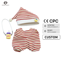Costume d'ours en peluche personnalisé Chasingbeauty, tenue adorable pour les petites filles, avec des matériaux doux et respectueux de la peau
