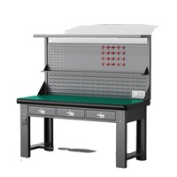 Table de travail modulaire antistatique Youren OEM en acier laminé à froid pour atelier, avec rangement d'outils industriels, garantie 3 ans