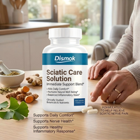 Capsules de soutien du nerf sciatique en marque blanche OEM - Supplément de traitement des nerfs à base de complexe de vitamine B et d'ALA pour adultes, 120 gélules