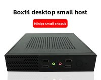 Mini-ordinateur de bureau robuste Intel i5/i7 avec double port LAN pour l'automatisation et le routeur logiciel pare-feu, compatible triple écran 4K