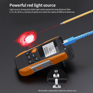 KaiTeng G9-D00 Localisateur Visuel de Défauts, Testeur de Câbles Réseau, Testeur de Fibre Optique FTTH, OPM 850~1625nm, Mesureur de Puissance Optique - Product Image 2