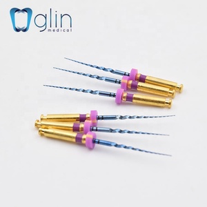 S1 #21mm di alta qualità dentale <span class=keywords><strong>Endo</strong></span> <span class=keywords><strong>file</strong></span> blu rotanti materiale Niti viola anello strumento dentista per il trattamento canalare - Product Image 1