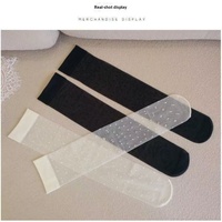 Chaussettes hautes de luxe 10D ultra fines effet aile de cigale, torsadées 3800, anti-accroc, avec logo personnalisé OEM
