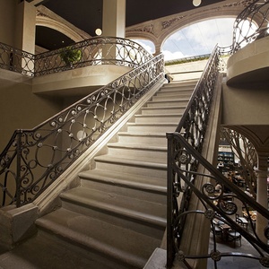 Balustrades et rampes en métal <span class=keywords><strong>pour</strong></span> villa moderne, acier inoxydable et acier aluminium, garde-corps d'<span class=keywords><strong>escalier</strong></span> <span class=keywords><strong>pour</strong></span> intérieur et extérieur - Product Image 5