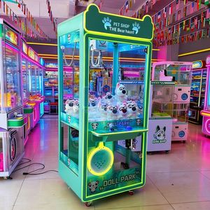Máquina de grúa operada por monedas personalizada Baihui Animation con aceptador de billetes, monedero multidivisa, marca Happy Moment, ODM/OEM - Product Image 3