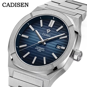 CADISEN นาฬิกาดำน้ำย้อนยุคหรูหราแซฟไฟร์ MIYOTA 8215 นักออกแบบชาวเยอรมันผู้ชายนาฬิกากลไกอัตโนมัติ 10 บาร์กันน้ำส่องสว่าง - Product Image 1