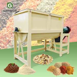 Mélangeur-broyeur à ruban horizontal commercial de petite capacité pour laboratoire, 20 kg, 1000 kg, 1500 L - Product Image 1