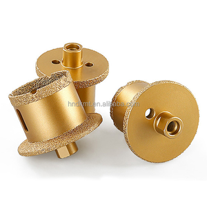 <span class=keywords><strong>Foret</strong></span> diamanté et métallique M14 de <span class=keywords><strong>haute</strong></span> <span class=keywords><strong>qualité</strong></span>, brasé sous vide, 45-65 mm, pour le perçage de carreaux, de pierres et de éviers/lavabos - Product Image 6