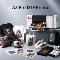 Kit de démarrage d'imprimante DTF Sunika Complete A3 30cm tout-en-un avec logiciel pour l'impression directe sur film pour les entreprises de t-shirts