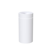 Humidificateur de voiture en céramique à lumière d'ambiance colorée transfrontalier 101-200ml, vente en gros d'usine, rechargeable, contrôle tactile, modèle 36dB