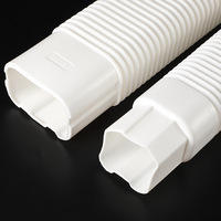 HJSJ Climatiseur : Ensemble de conduites flexibles multi-couleurs, durables et personnalisables pour gaines de climatisation HVAC
