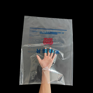 Bolsa de plástico transparente PE personalizada para el envasado de patatas fritas de Camarón, bolsa de embalaje de aperitivos de bolsillo plano reciclable transparente con logotipos - Product Image 4