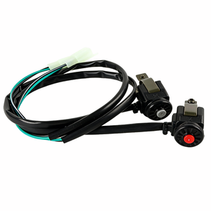 Botón de Encendido Rojo para Motocicleta, Bocina, Arrancador, para Motocross, ATV, UTV, Doble Propósito, para Barras de 22 mm (7/8\") Todoterreno, para KTM, <span class=keywords><strong>Honda</strong></span>, Yamaha - Product Image 6