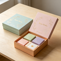 Boîte d'emballage alimentaire en carton recyclable personnalisée avec fermeture magnétique et laminage mat pour coffrets cadeaux de café et de thé