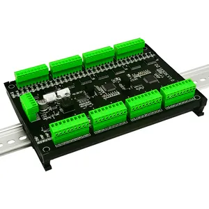 Placa amplificadora de relé transistor, 64 canais, tomada optoacoplador, isolação 485, comunicação, suporta protocolo modbus