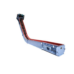 ناقل سلسلة مائل قابل للتعديل عالي التحمل من الفولاذ الكربوني/الفولاذ المقاوم للصدأ لنقل الفحم والرماد والكتلة الحيوية في التصنيع - Product Image 1