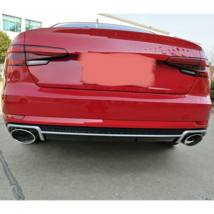 Kit carrosserie avec lèvre de calandre avant/arrière et feux antibrouillard pour Audi A4 RS4 2017-2019, nouveau, fixation par boulons, ajustement universel, amélioration - Product Image 6