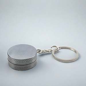Accessoires pour fumeurs CN, porte-clés en gros, moulin à herbes manuel, moulin à tabac en métal zinc - Product Image 2