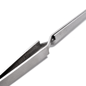 Pince de modelage pour nail art en acier inoxydable, outil de pincement pour courbe en C, extension de gel UV, pince à épiler pour manucure, outil de préhension pour cils et strass - Product Image 5