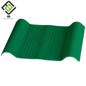 Feuilles de toiture industrielles résistantes à la chaleur ASA Tuile en plastique PVC pour la construction de maisons Feuille de polycarbonate Toit en plastique extérieur - Product Image 3