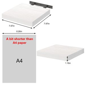 Estantes Flotantes <span class=keywords><strong>de</strong></span> 20 cm para Pared, <span class=keywords><strong>Estante</strong></span> <span class=keywords><strong>Pequeño</strong></span> para Montar en la Pared, para Baño, Sala <span class=keywords><strong>de</strong></span> Estar, Dormitorio, <span class=keywords><strong>Cocina</strong></span>, Juego <span class=keywords><strong>de</strong></span> 3 - Product Image 6