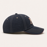 Gorra Unisex Personalizada al por Mayor, Estilo Vintage Lavado de 6 Paneles, con Logotipo Bordado en 3D, Tejido de Algodón Deportivo para Viajes y Actividades al Aire Libre