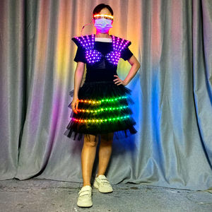 Disfraz creativo LED brillante para mujer; Traje de actuación de baile para Bar KTV Atmosphere Liquor Prop - Product Image 2