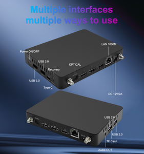 Precio de Fábrica, TV Box Android 13 de 8K Super Velocidad con RK3588 Quad Core, 4GB64GB, USB3.0, WiFi6, BT 5.2, LAN 1000M, Reproductor Multimedia 1080P - Product Image 1