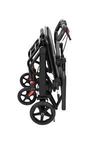 Silla de ruedas manual ligera 2025, equipo de rehabilitación de cuatro ruedas de China, producto para el cuidado de ancianos - Product Image 3