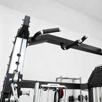 Machine Smith multi-stations commerciale avec crossover par câble et rack de musculation pour entraînement complet du corps – Équipement de gym